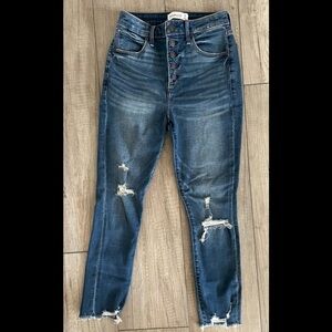 Abercrombie & Fitch, High Rise super Skinny Ankle 26 2s